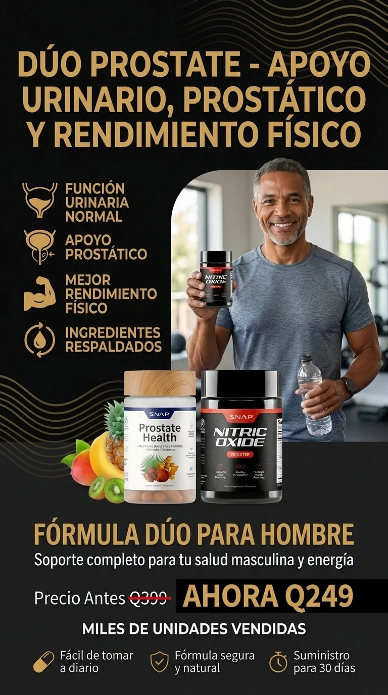 OFERTA 2X1 Dúo Prostate - Apoyo Urinario, Prostático